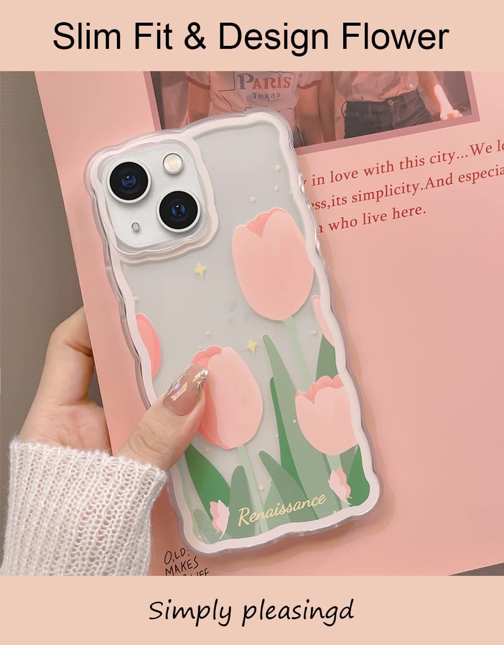 Transparent Cute iPhone Case 