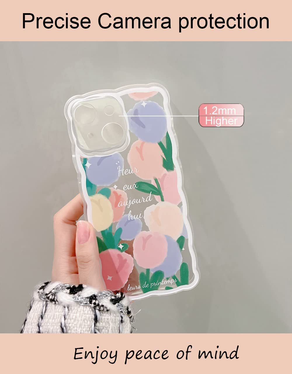 Transparent Cute iPhone Case 