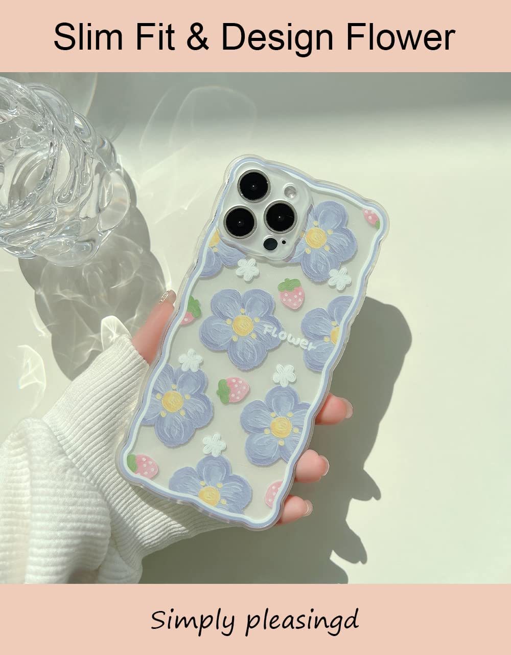 Transparent Cute iPhone Case 