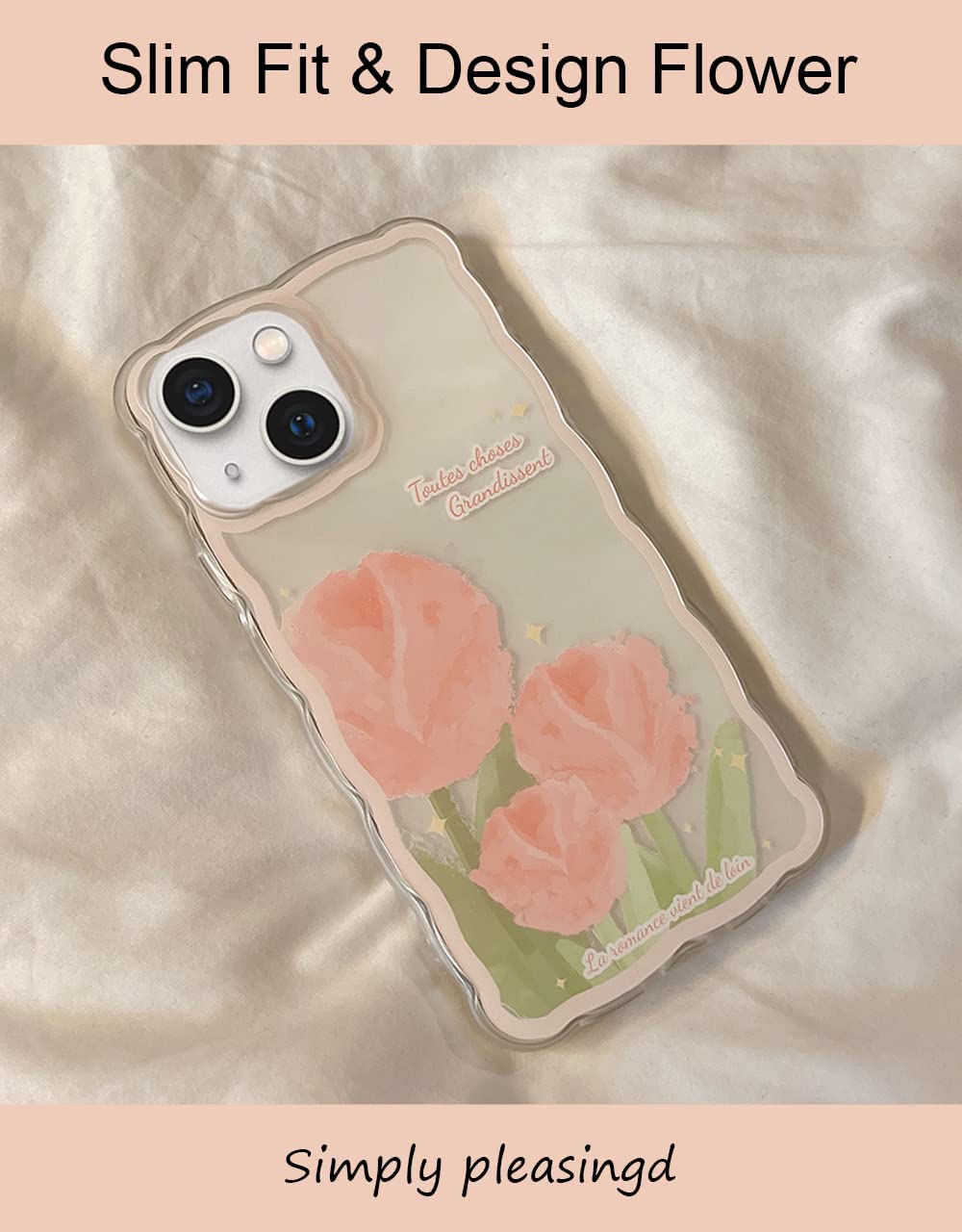 Transparent Cute iPhone Case 