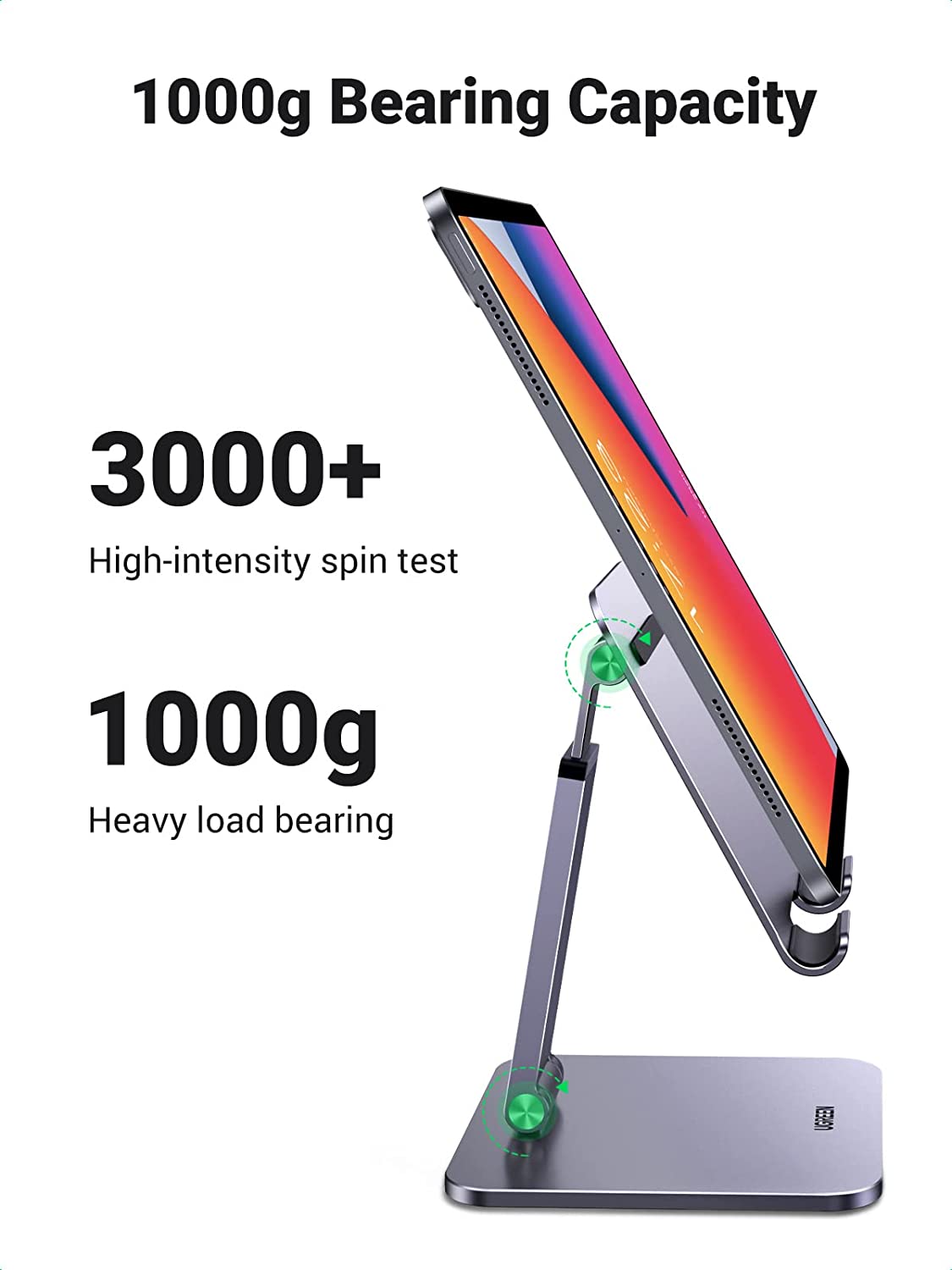 Deal Tablet Stand Holder for Desk Grey