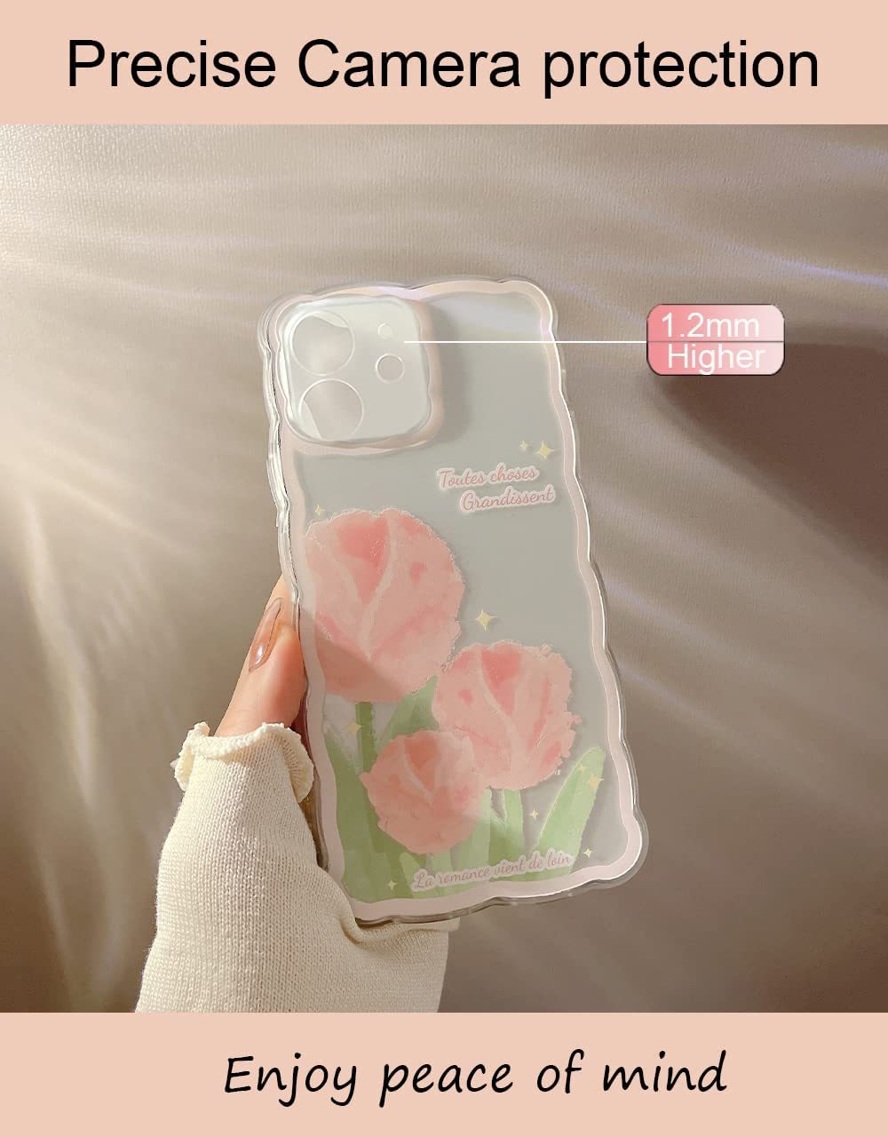 Transparent Cute iPhone Case 