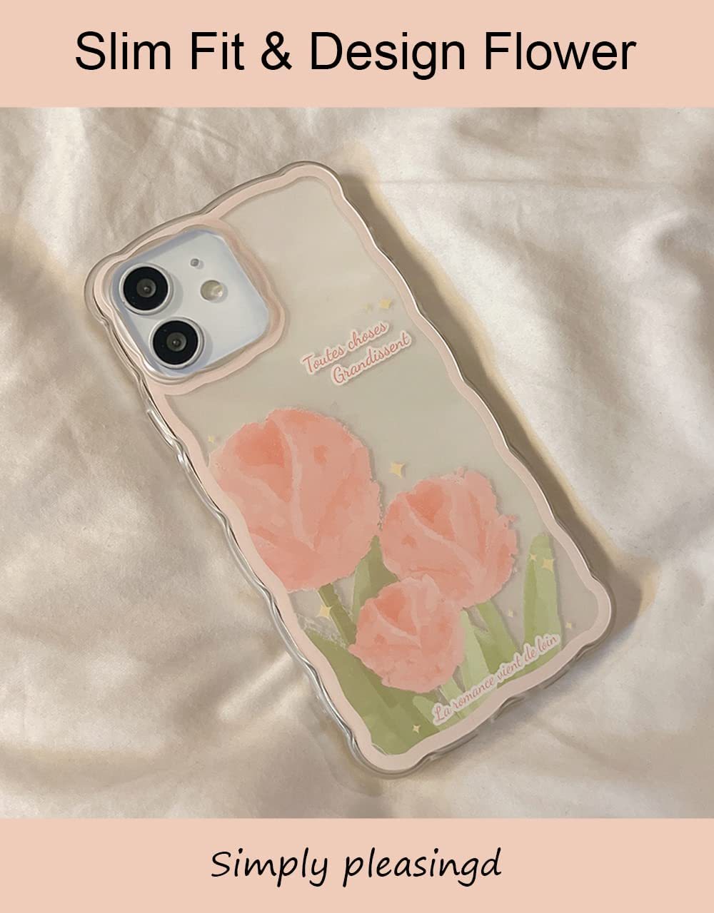 Transparent Cute iPhone Case 