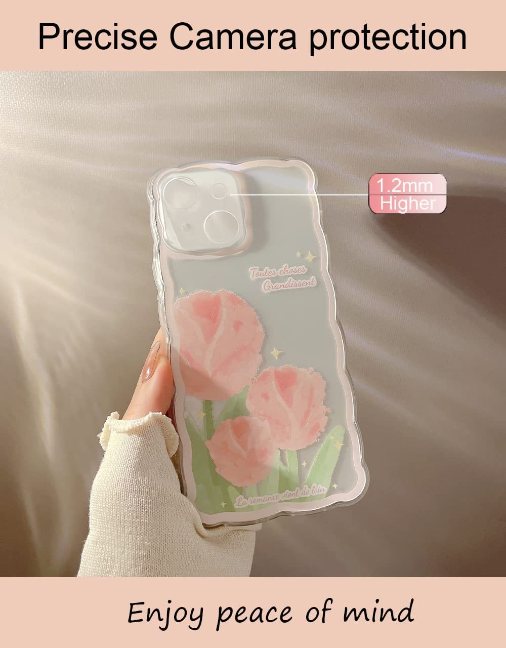 Transparent Cute iPhone Case 