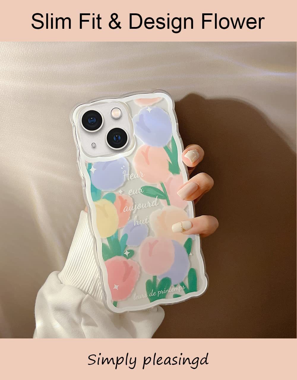 Transparent Cute iPhone Case 