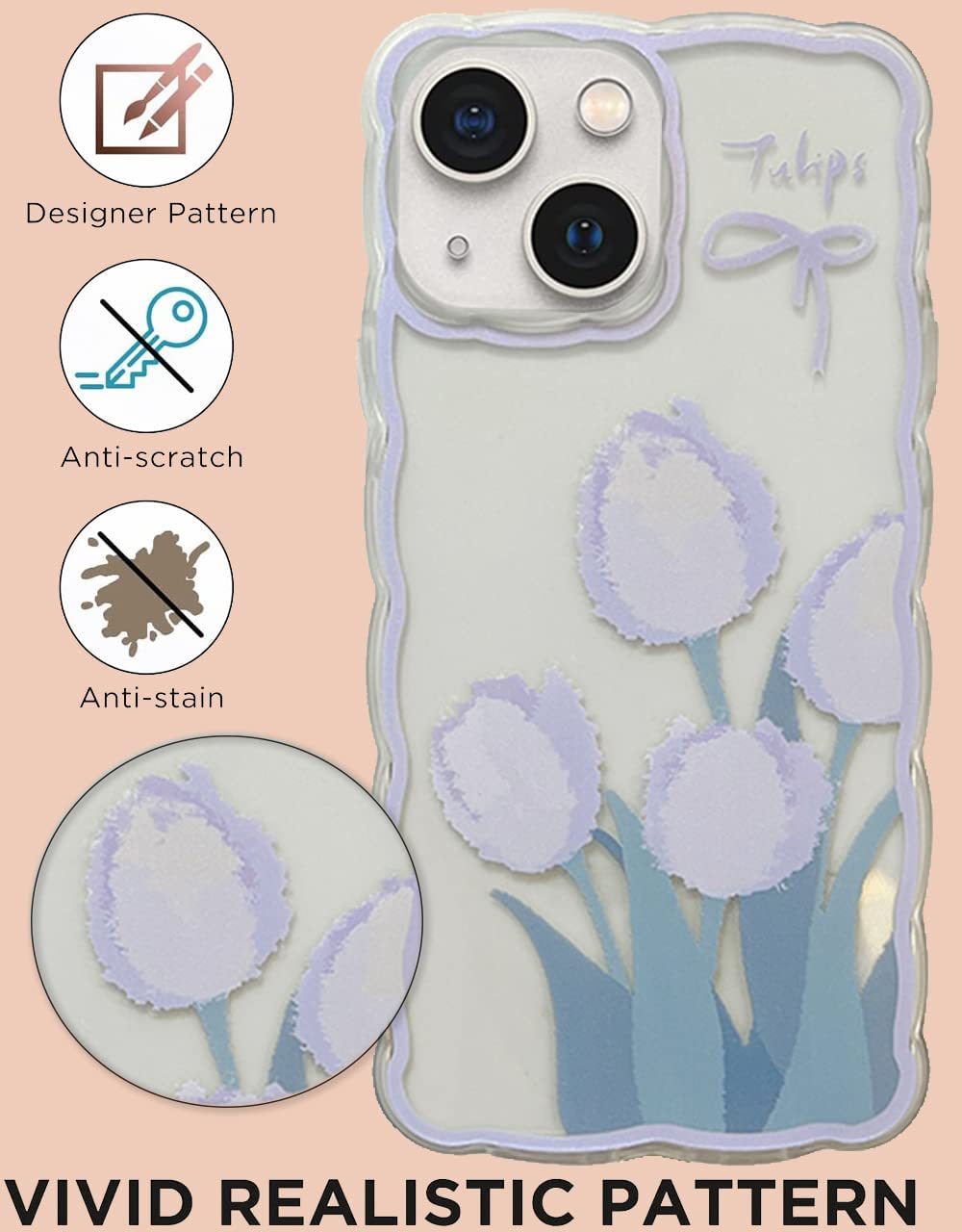 Transparent Cute iPhone Case 