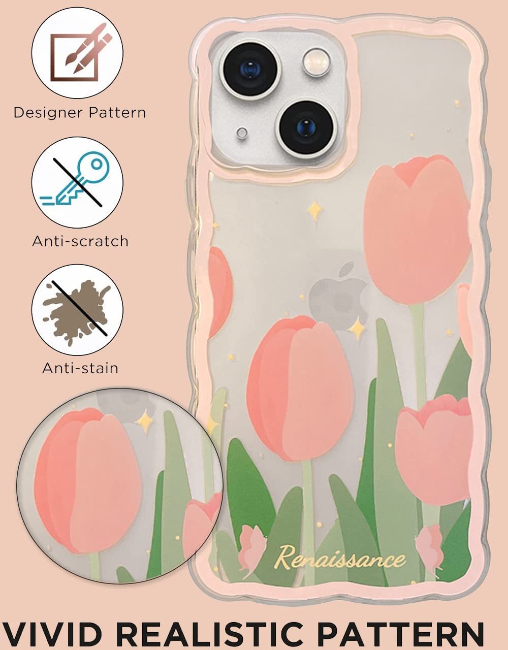 Transparent Cute iPhone Case 