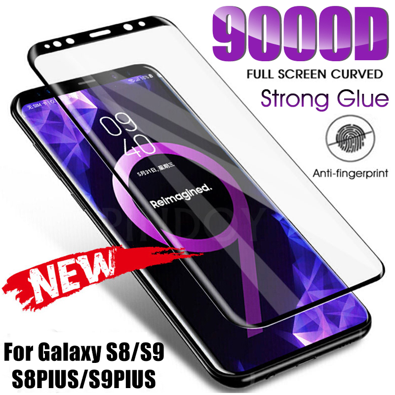 9000D Full Curved Tempered Glass Screen Protector for Samsung