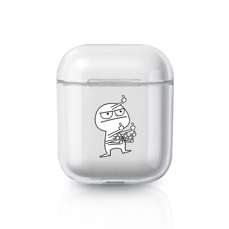AirPods Transparent TPU Soft Cover Case