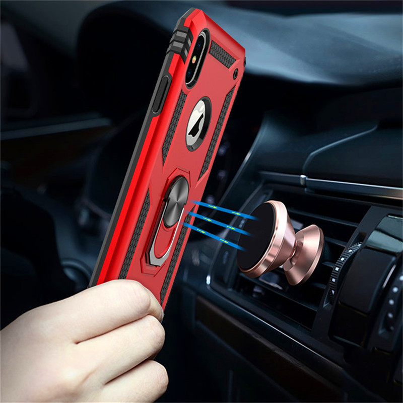Armor Bumper Shockproof Case for iPhone