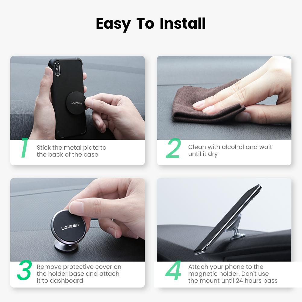 Magnetic Sticky Dashboard Phone Holder