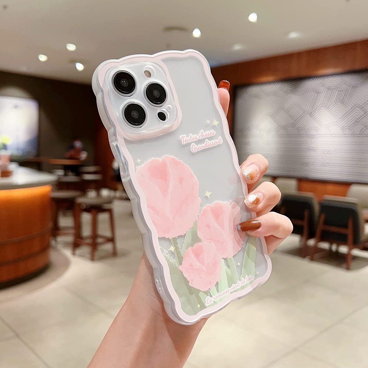 Transparent Cute iPhone Case 
