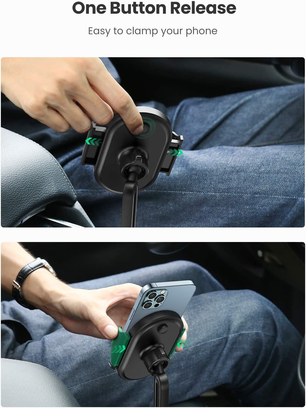 Car Cup Holder Phone Mount