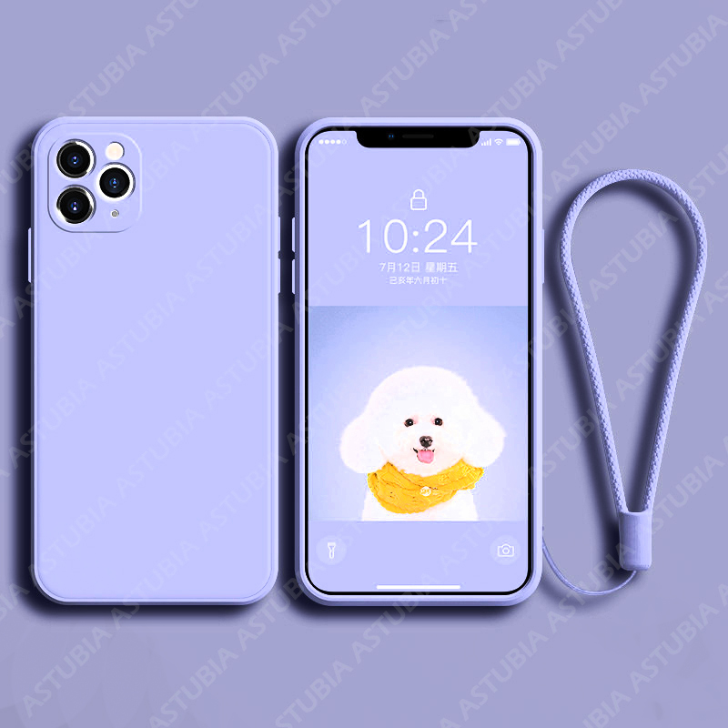 Luxury Liquid Silicone Case for iPhone