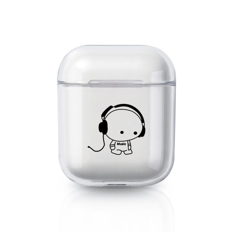 AirPods Transparent TPU Soft Cover Case