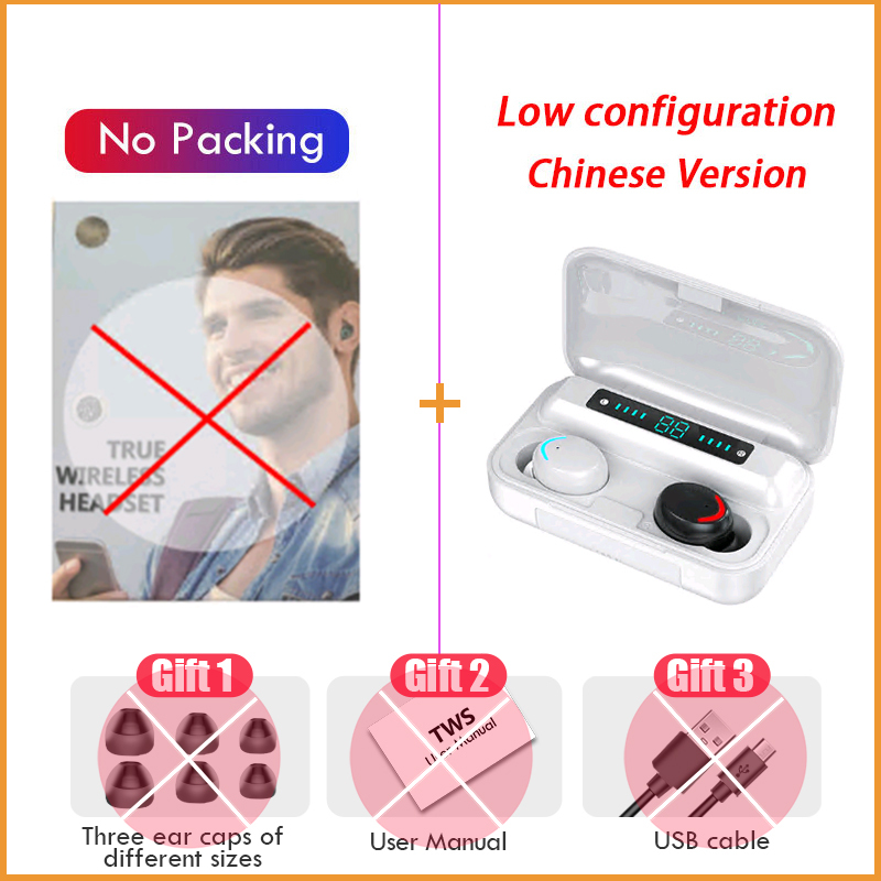 Wireless Touch Control Earbuds