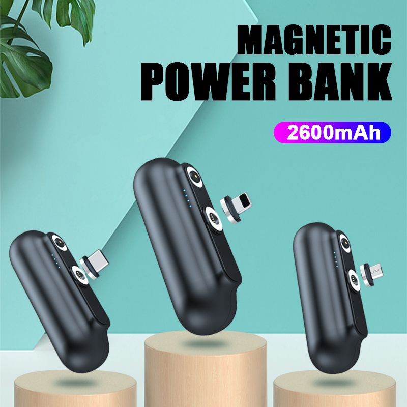 Magnetic Power Bank 2600mAh
