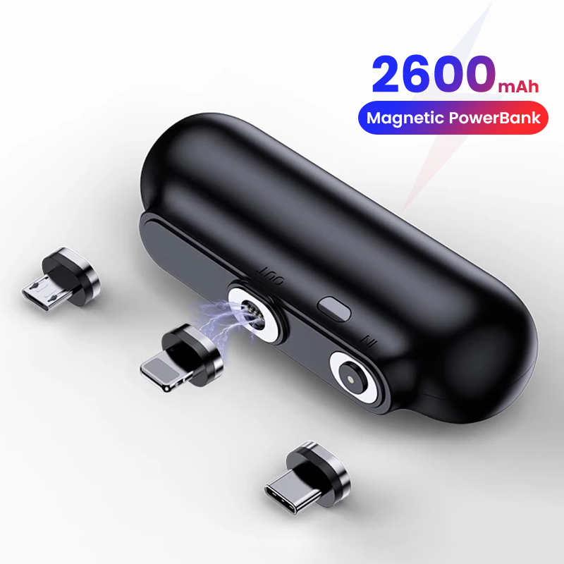 Magnetic Power Bank 2600mAh