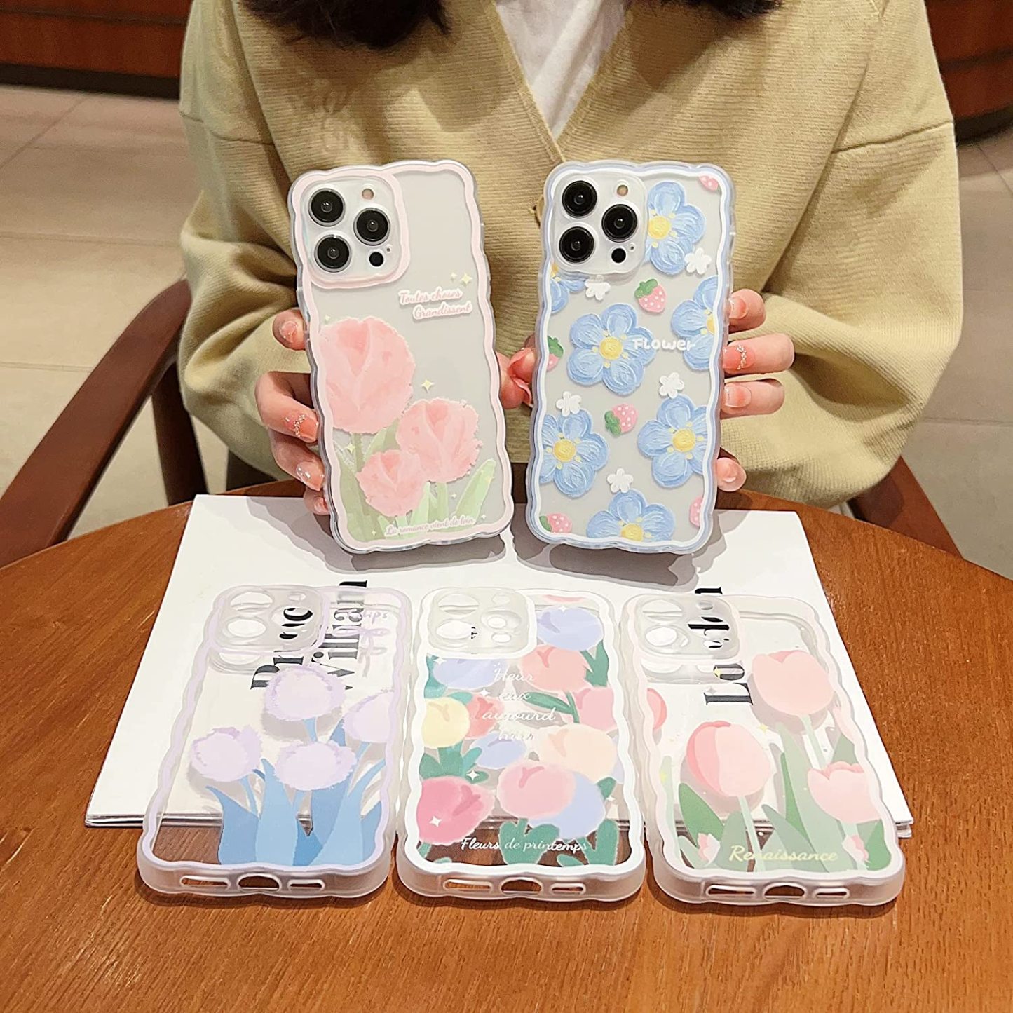 Transparent Cute iPhone Case 