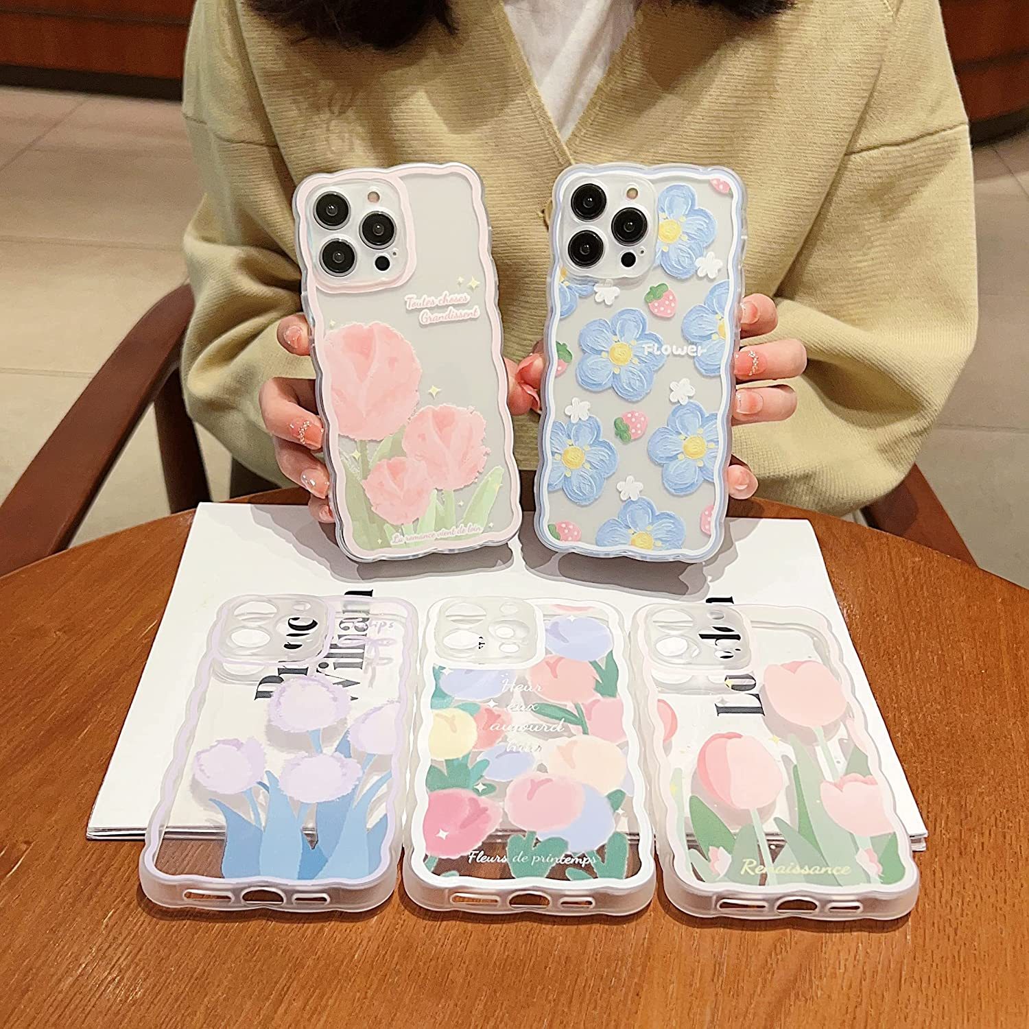 Transparent Cute iPhone Case 