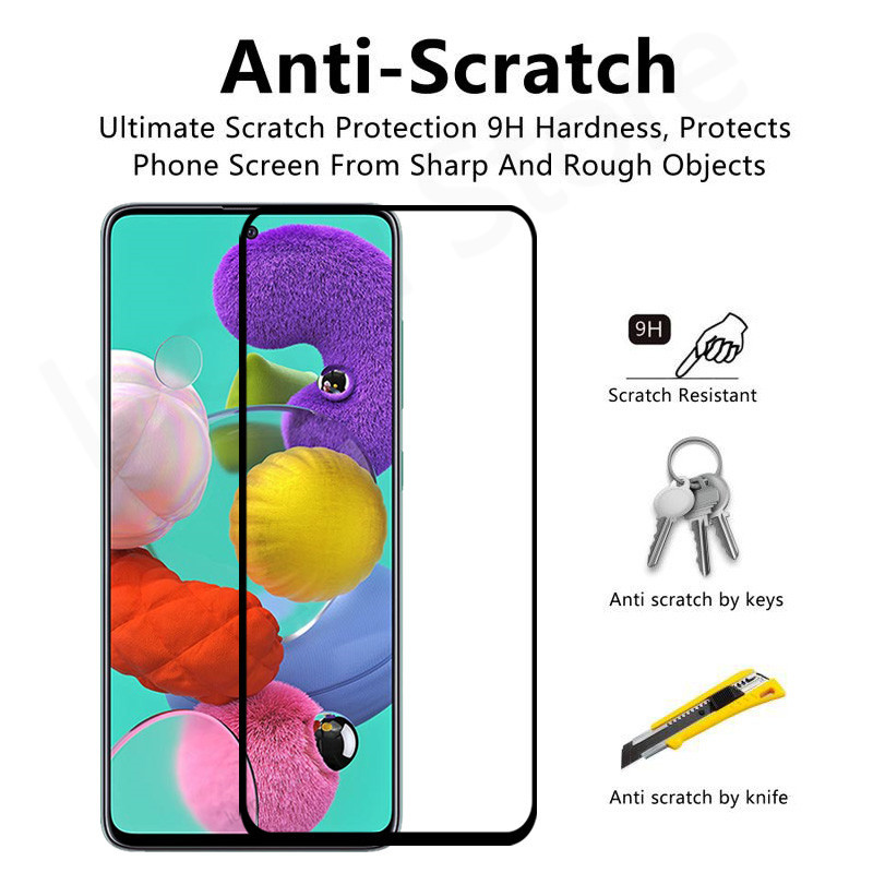 2 in 1 Tempered Glass Camera Screen Protector for Samsung