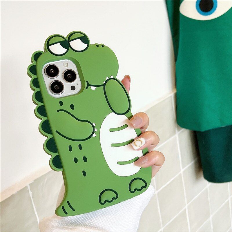 Cartoon Crocodile 3d Cte iPhone Cases