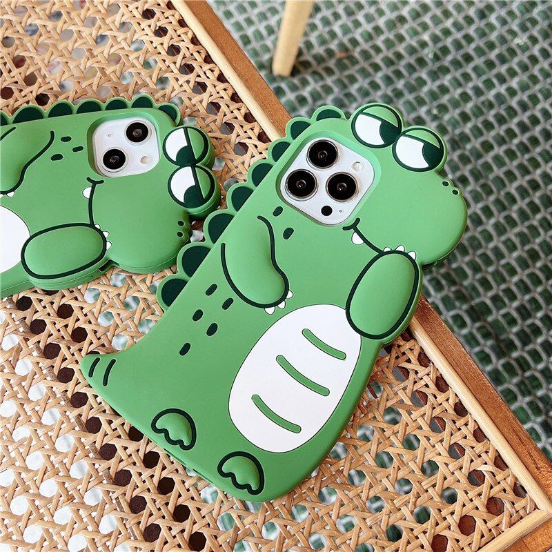 Cartoon Crocodile 3d Cte iPhone Cases