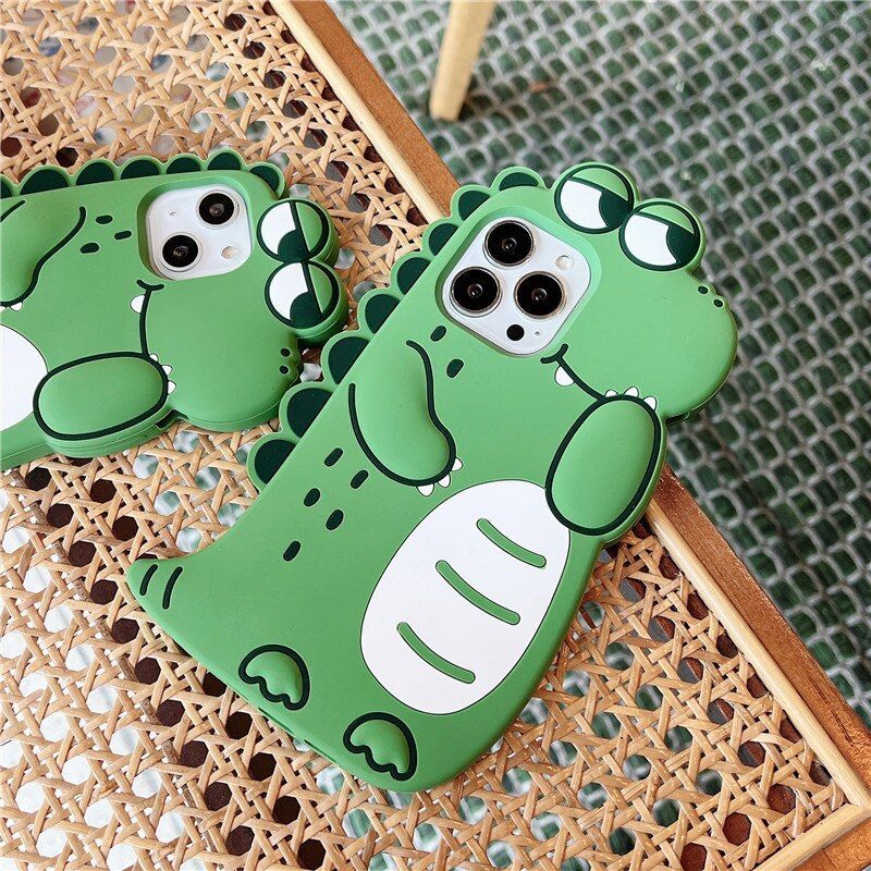 Cartoon Crocodile 3d Cte iPhone Cases