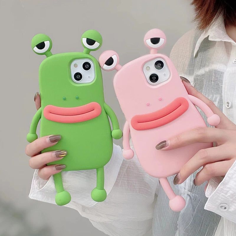 Cartoon Frog Cute iPhone Cases
