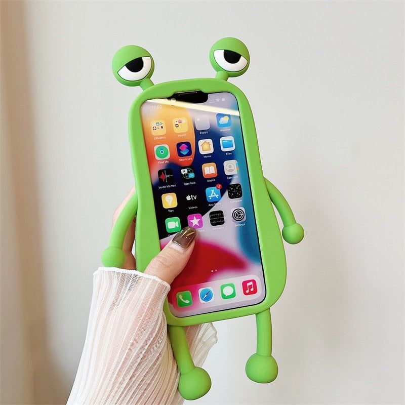 Cartoon Frog Cute iPhone Cases