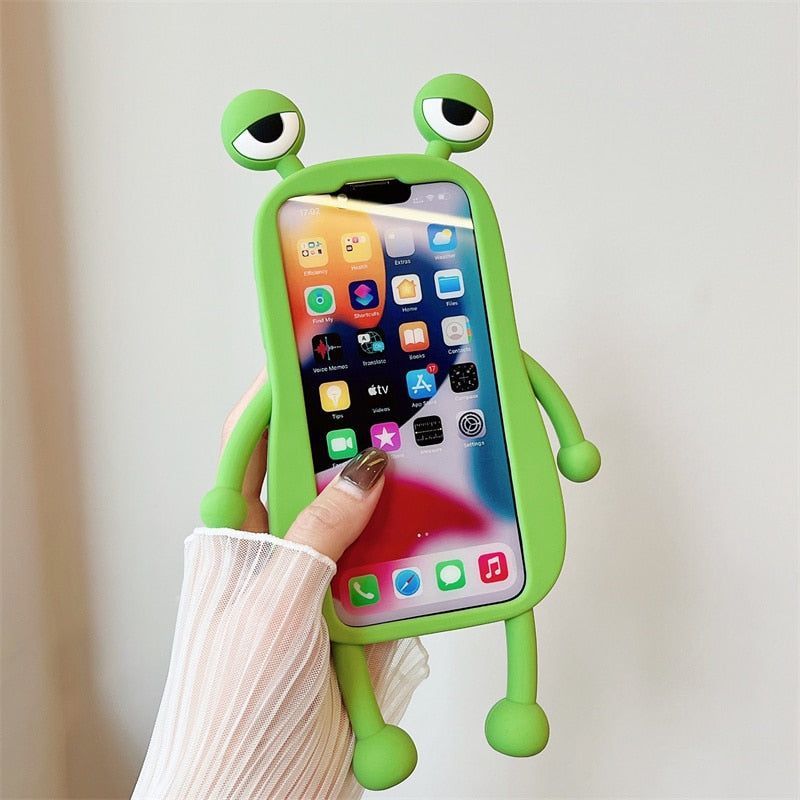 Cartoon Frog Cute iPhone Cases