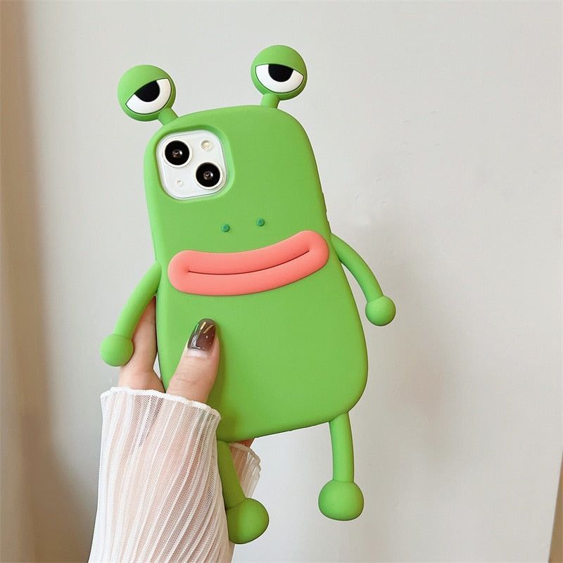 Cartoon Frog Cute iPhone Cases