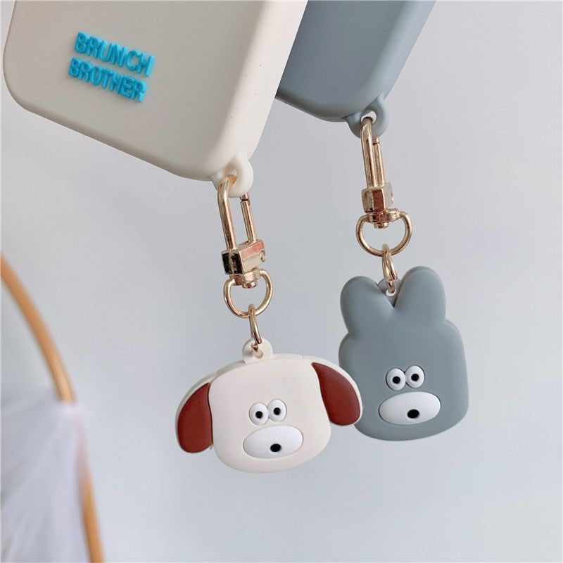 Cartoon with pendant Soft Cute iPhone Cases