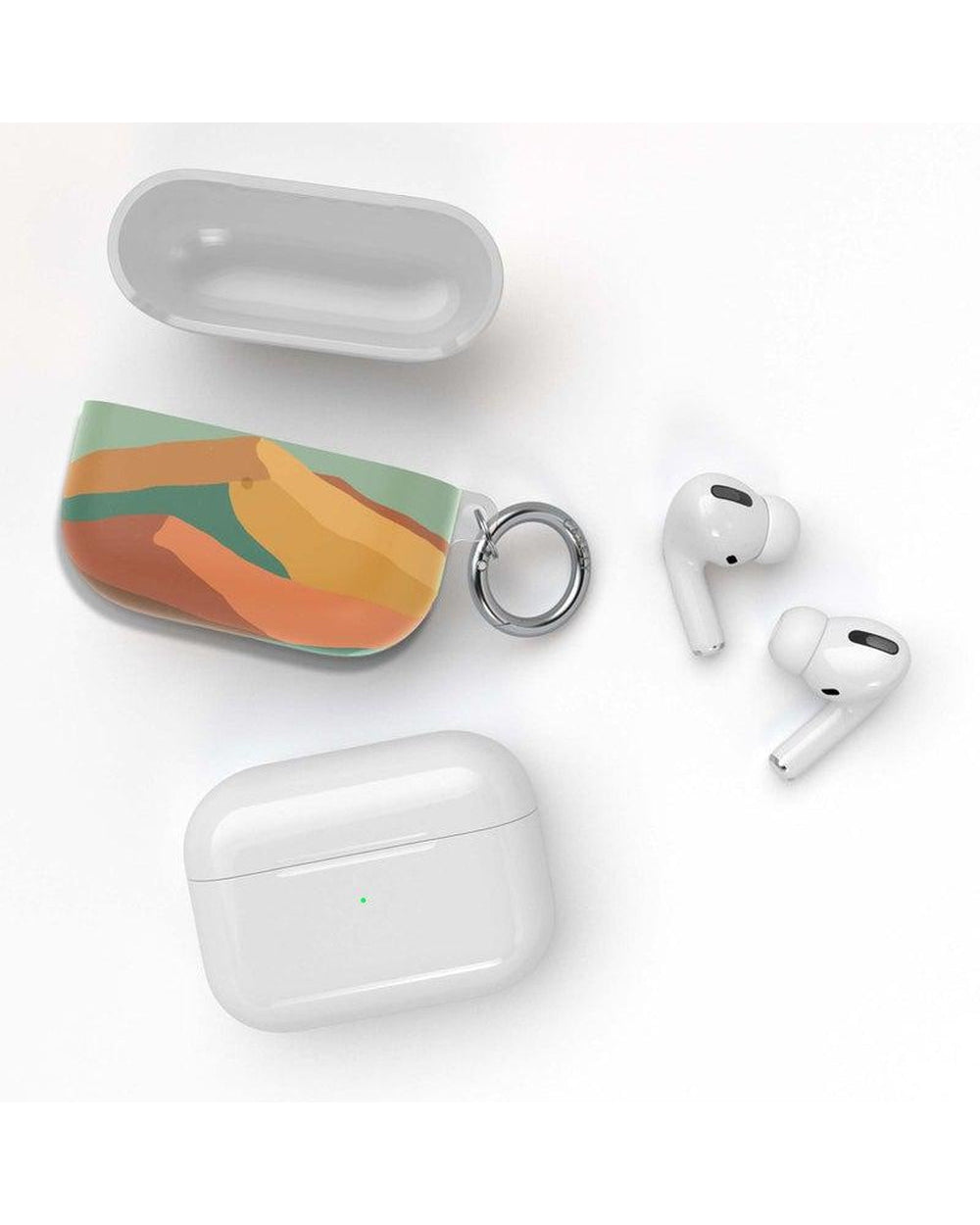 Endless Peaks Colorblock Mountain AirPods Case