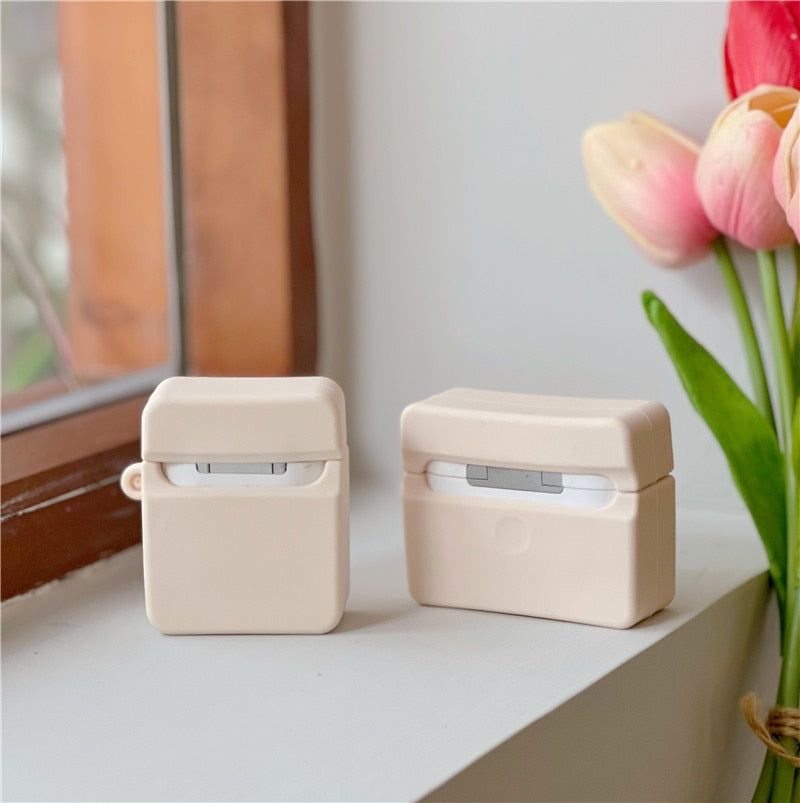 Pink Floral 3D Silicone Earphone Airpods Cases 