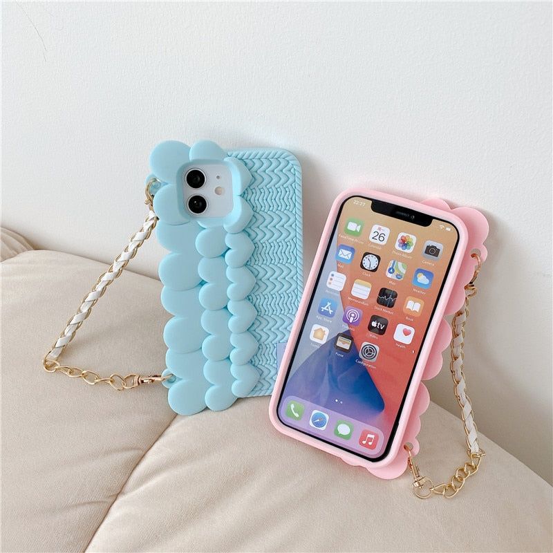 Portable Heart Weave iPhone Case