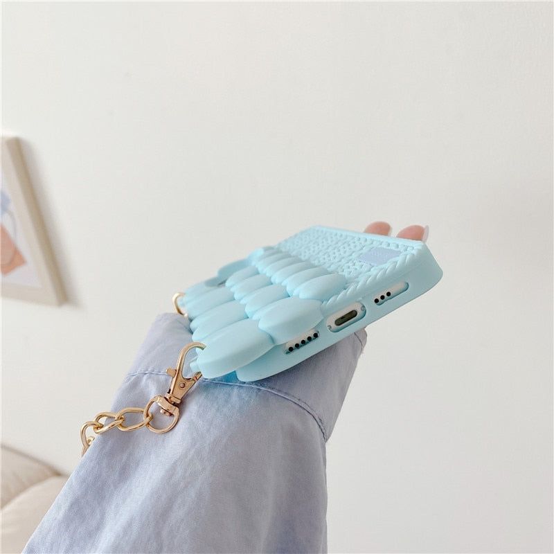 Portable Heart Weave iPhone Case