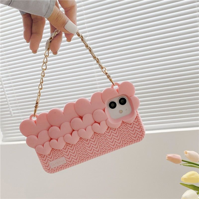 Portable Heart Weave iPhone Case