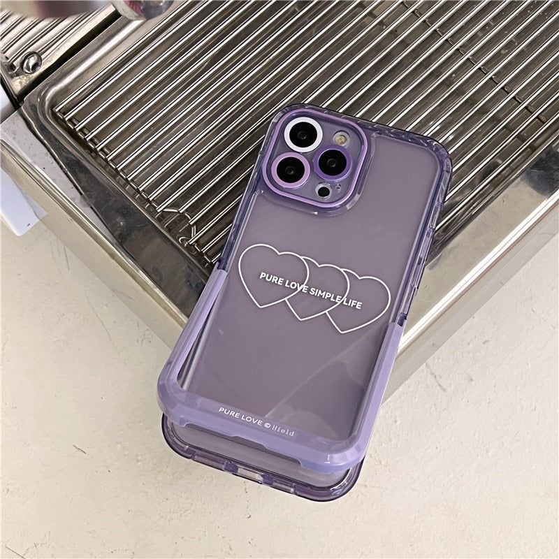 Purple Floral Cute iPhone Cases 