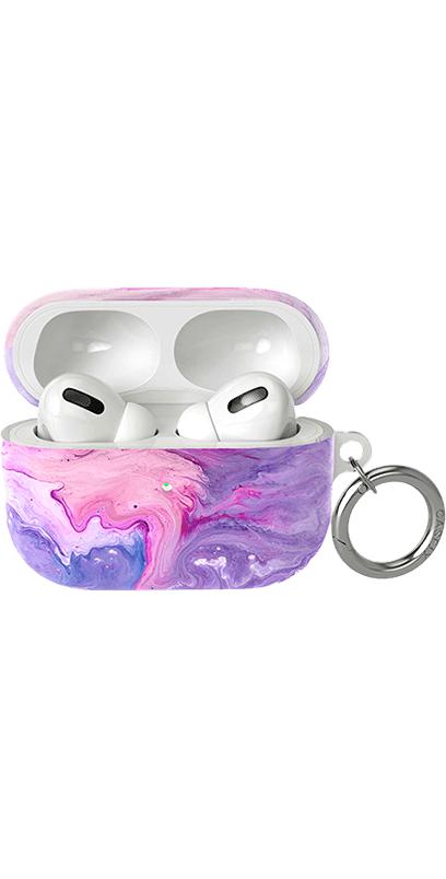  Purple Marble AirPods Case