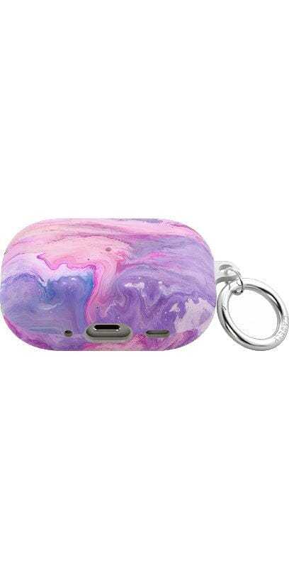  Purple Marble AirPods Case