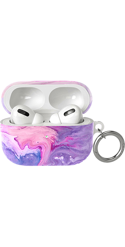  Purple Marble AirPods Case