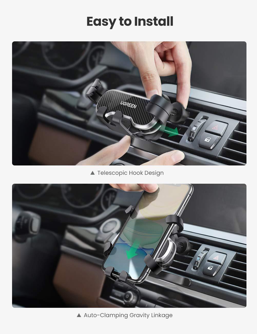 Gravity Air Vent Car Phone Holder