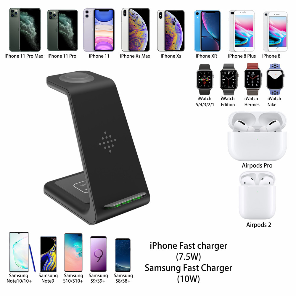 3 in 1 Wireless Charger