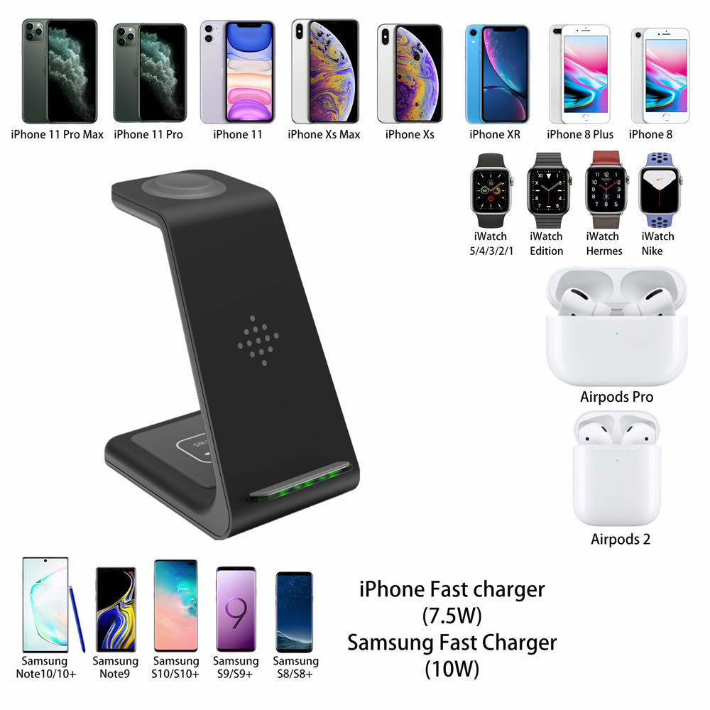 3 in 1 Wireless Charger