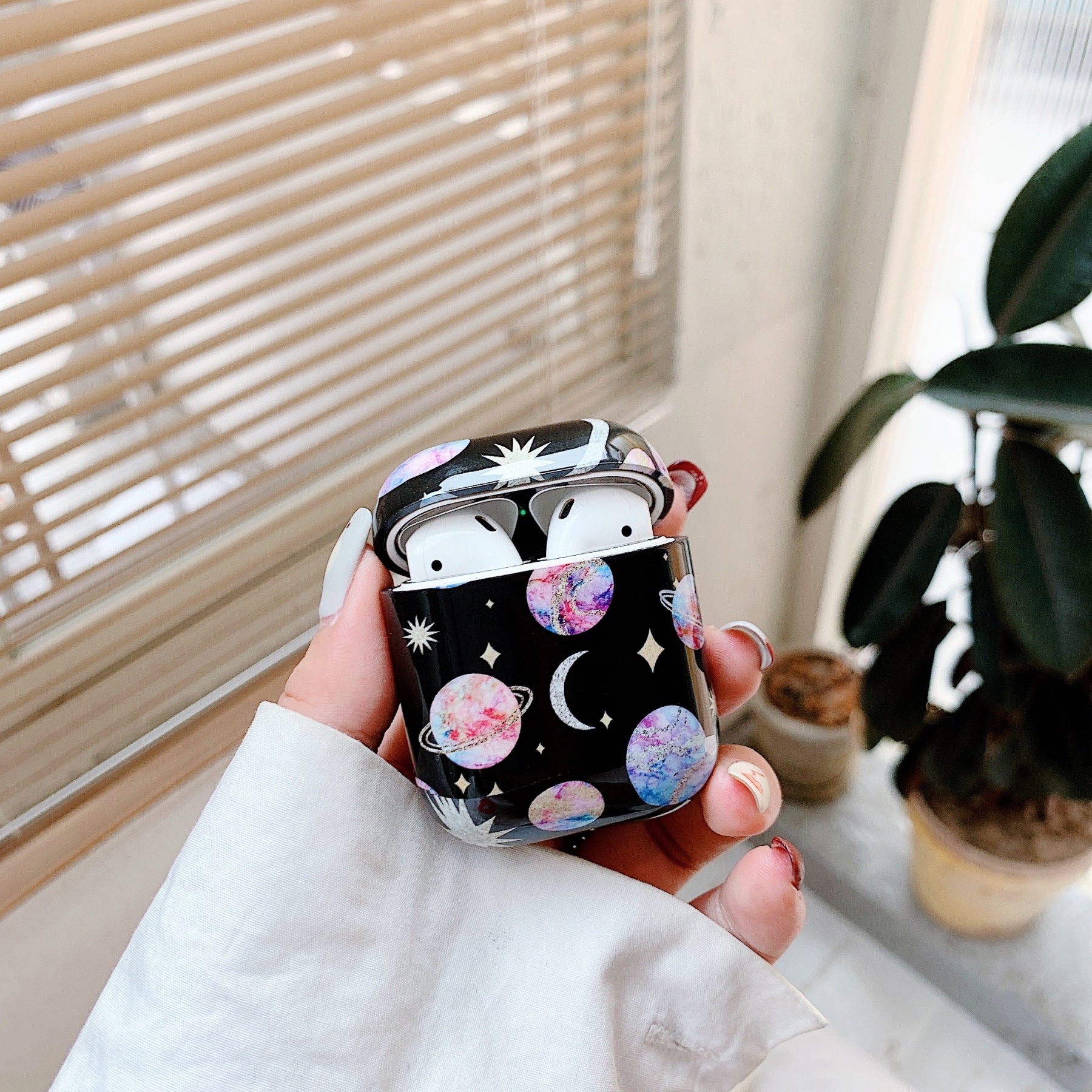 AirPods Marble Pattern Plastic Case