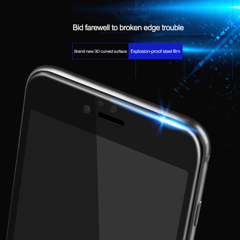 9D Curved Edge Full Cover Tempered Glass Screen Protector
