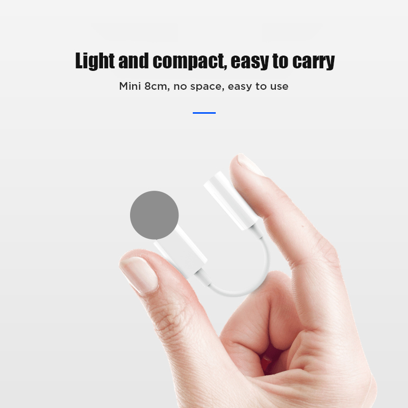 Lightning to 3.5 mm Headphone Jack Adapter
