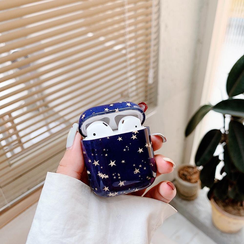 AirPods Marble Pattern Plastic Case