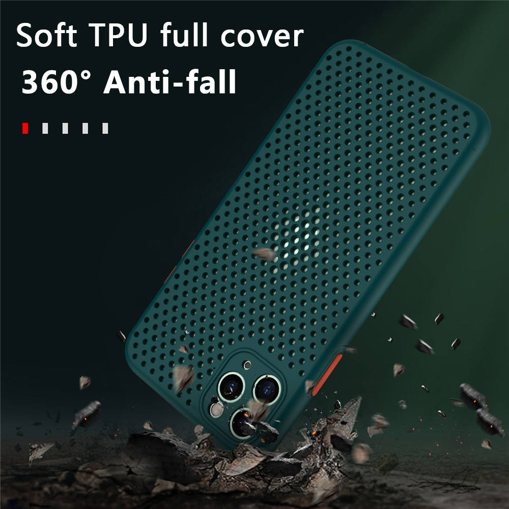 Plain Color Soft TPU Case for iPhone